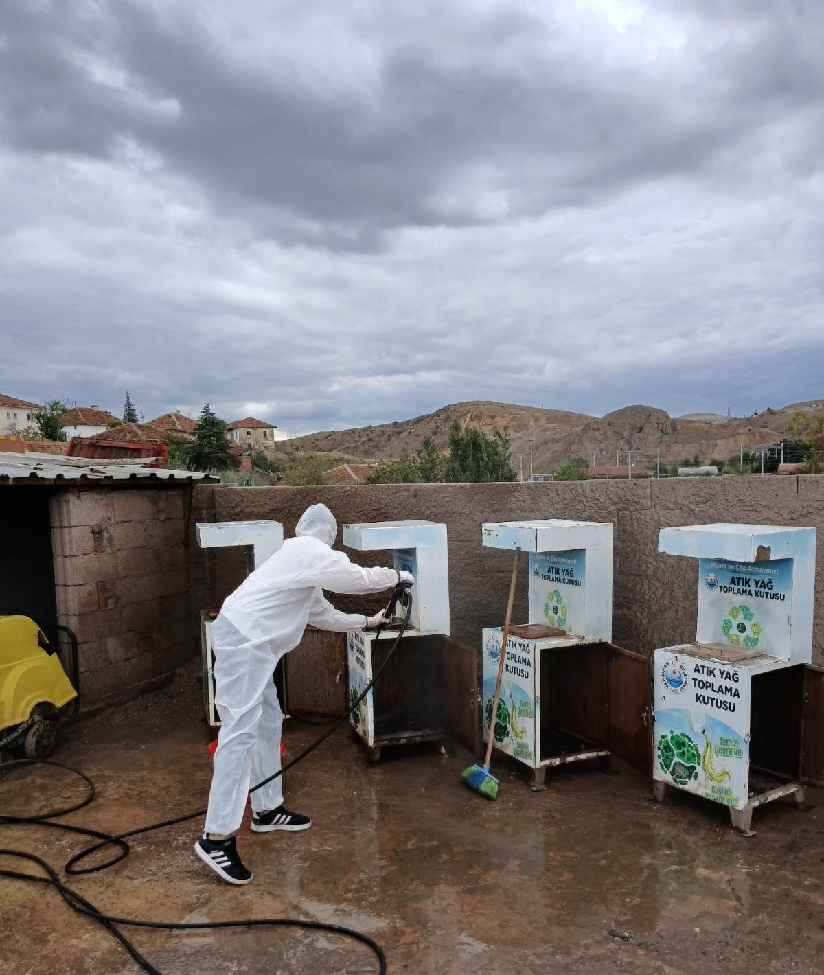 TEMİZLİK ÇALIŞMALARIMIZ DEVAM EDİYOR