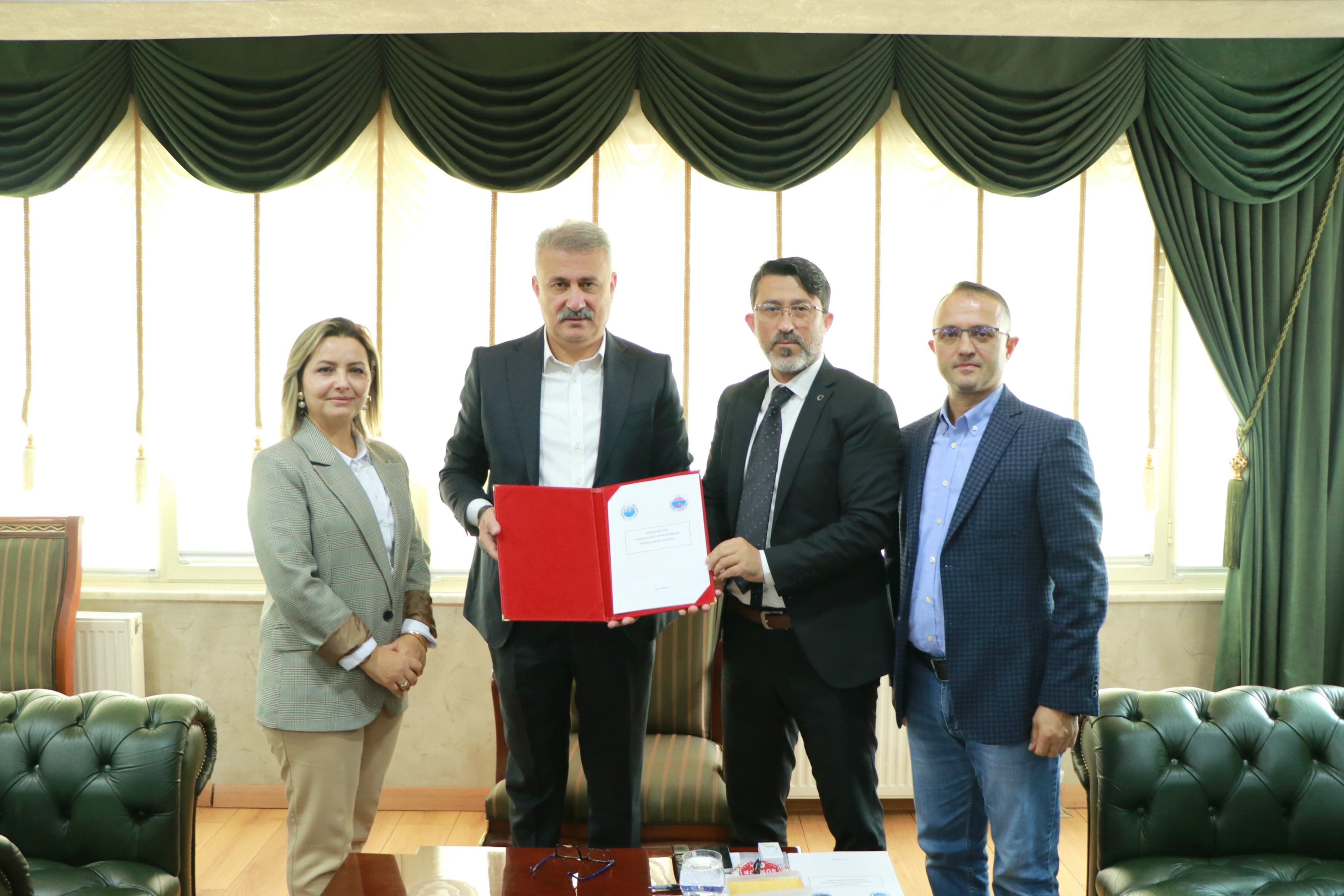 EĞİTİMDE İŞBİRLİĞİ PROTOKOLÜ İMZALANDI